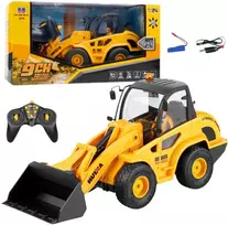 Nuotoliniu būdu valdomas HUINA ekskavatorius–buldozeris 1:24