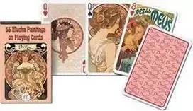 PIATNIK Žaidimo kortos “Mucha“