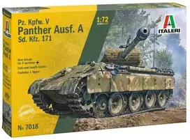 Italeri Pz.Kpfw. V Panther Ausf. A (Sd.Kfz.171) 1/72 plastikinis modelis