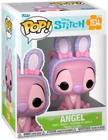 Žaislinė figurėlė Funko POP Disney Stitch Angel, Rožinės spalvos (10,20 cm)