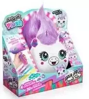 Airbrush Plush Pliušinis aerografas - Hair'iffic 17 cm minkštas paltukas 2 asorti - (1040)