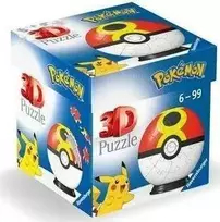 Dėlionė Ravensburger Puzzle 3D Kula: Pokemon Dusk Ball