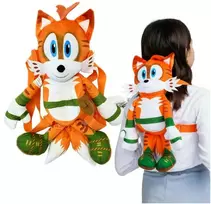Pliušinė talismano kuprinė Sonic Prime Tails