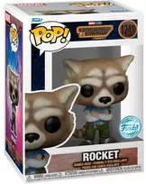 FUNKO POP! Vinilinė figūrėlė: Marvel: Guardians of the Galaxy - Rocket, 9 cm