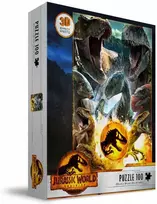 Dėlionė Sd Toys Jurassic World Dinosaurs 3D puzzle 100pcs