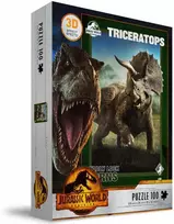 Dėlionė Sd Toys Jurassic World Triceratops 3D puzzle 100pcs