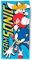 Rankšluostis Sega Sonic The Hedgehog cotton beach towel, 70x140 cm