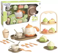 Medinis arbatos ir desertų rinkinys WOOPIE 25 vnt