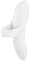 Satisfyer Bold Lover Baltas - Versatile Finger-Operated Intimate Massager