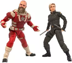 Hasbro Marvel Legends Thunderbolts Yelena Belova & Raudona Guardian pack 2 figures