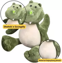 Lean Toys Pliušinis krokodilas 25 cm