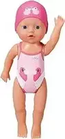 Ecost prekė po grąžinimo BABY born My First Swim Girl 834060 Zapf Creation Atsparus vandeniui Wind-Up Bath D (Atnaujinta)