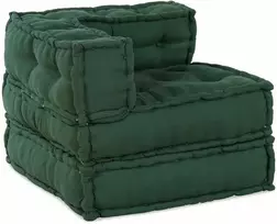 Modulinė sofa 4 pcs Žalia Audinys