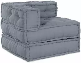Modulinė sofa 3 pcs Pilka Audinys