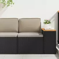 Pagalvėlė Taupe 50 x 40 x 12 cm Oksfordo audinys