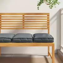 Pagalvėlė 2 pcs Antracitas 40 x 40 x 8 cm Oksfordo audinys