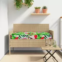Pagalvėlė Gėlių Įvairiaspalvis 110 x 40 x 8 cm Oksfordo audinys