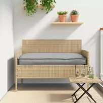 Pagalvėlė Pilka 110 x 40 x 8 cm Oksfordo audinys
