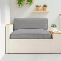 Pagalvėlė Pilka 120 x 80 x 12 cm Oksfordo audinys