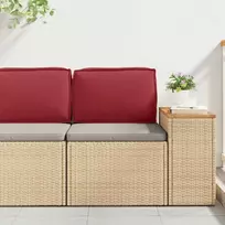 Pagalvėlė Vyno raudona 50 x 40 x 12 cm Oksfordo audinys