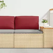 Pagalvėlė Vyno raudona 80 x 40 x 12 cm Oksfordo audinys