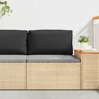 Pagalvėlė Juoda 80 x 40 x 12 cm Oksfordo audinys
