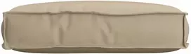 Pagalvėlė Taupe 60 x 40 x 8 cm Oksfordo audinys