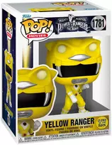 FUNKO POP! Vinilinė figūrėlė: Mighty Morphin Power Rangers - Yellow Ranger, 9 cm