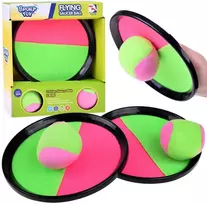 Jokomisiada Game paddles, Velcro discs, Catch Ball, 2 x ball SP0747