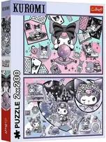 Trefl Dėlionė 2x200 vnt. - Kuromi ir Hello Kitty