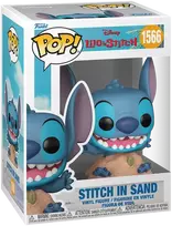 FUNKO POP! Vinilinė figūrėlė: Disney: Lilo & Stitch - Stitch in sand, 9 cm