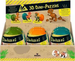 Dėlionė Cass filmas Puzzle Dino 3D w jajku MIX