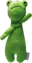 Beeztees pliušinis žaislas šuniui Grumpy Frog 30cm