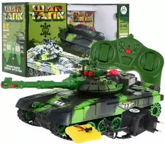 RoGer R/C tanko kamufliažinis žaislinis automobilis 2,4 GHz
