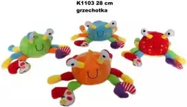 Sun Day Sekmadienio talismanas krabas - barškutis (K1103)