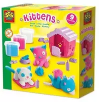 Dėlionė Ses_Creative Modelino rinkinys su įrankiais SES Creative Kittens 00506