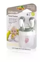 Naujiena! Specialus pasiūlymas! Kidsme kūdikių maitinimo įtaisas kietam maistui (vidutinio dydžio) Pilkas nuo 4 mėnesių 160350GR