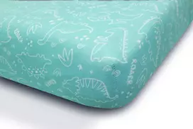 Multitex Daugiasluoksnė paklodė MUSLIN DESIGN su guma 60x120x10