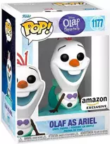 FUNKO POP! Vinilinė figūrėlė: Disney: Olaf Present - Olaf as Ariel, 9 cm