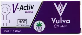 CREAM V-Activ Vulva Kreminis CBD 50 ml