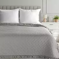 Eurofirany Euro užuolaidos CHON/LIBI3/Smėlio spalvos 170x210 Smėlio spalvos Lovatiesė