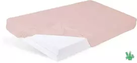 Baby Matex BabyMatex bambukinis paklodė lovelei, 160x80, rožinė