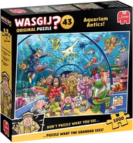 Dėlionė Wasgij – Originalus 43: Aquarium Antics (1000 vnt.)