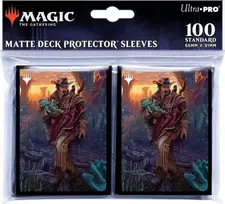 Matiniai apsauginiai kortų įdėklai Ultra-Pro Ultra-Pro: Magic the Gathering - Outlaws of Thunder Junction - Yuma, Proud Protector, 100 vnt.