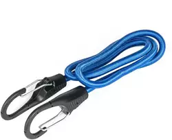 Elastinė tvirtinimo virvė su karabinais 60 cm × 8 mm, BSTRAP-19, AMIO-03372