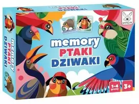 Dėlionė Kangur Kengūros žaidimų atminties žaidimas „Paukščių keistuoliai“ 40896