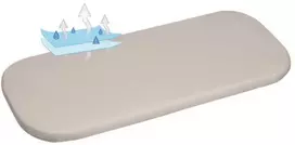 Baby Matex Vandeniui atspari paklodė 40x90 rutulinis su elastingu bambuku Matex lopšio čiužiniui