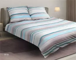 Matex Satininės patalynės komplektas 160x200 cm, aukščiausios kokybės medvilninė patalynė, švelni patalynė, gėlėta patalynė, nesiglamžanti patalynė