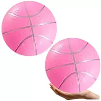 Lean Toys Guminis kamuolys rožinis 20cm