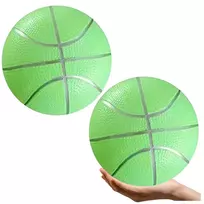 Lean Toys Žalias guminis kamuolys 20 cm